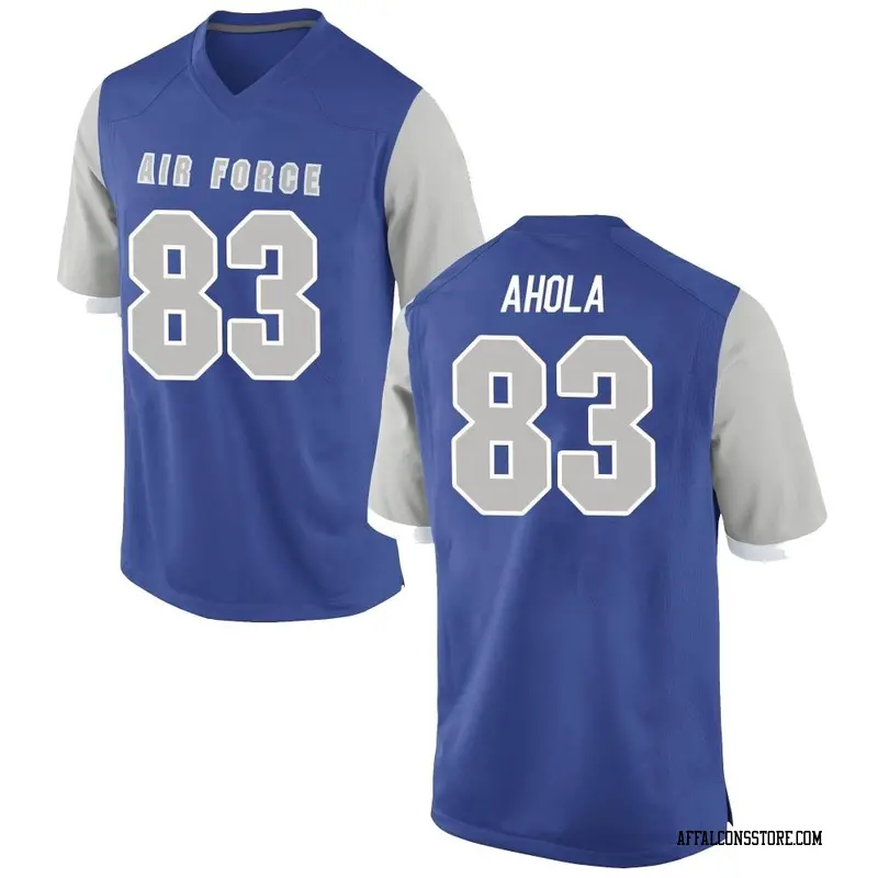 Game Men's Cody Ahola Air Force Falcons Royal Football College Jersey