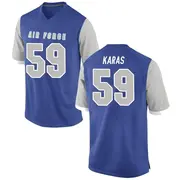 Game Youth Adam Karas Air Force Falcons Royal Football College Jersey